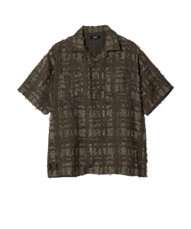 画像2: 【glamb 2026 Spring先行予約】glamb グラム / Fuzzy Check Shirt (2色展開) (2)