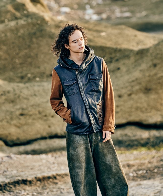 画像24: 【glamb 2026 Spring先行予約】glamb グラム / Carol Rosso Riders Jacket (2色展開) (24)