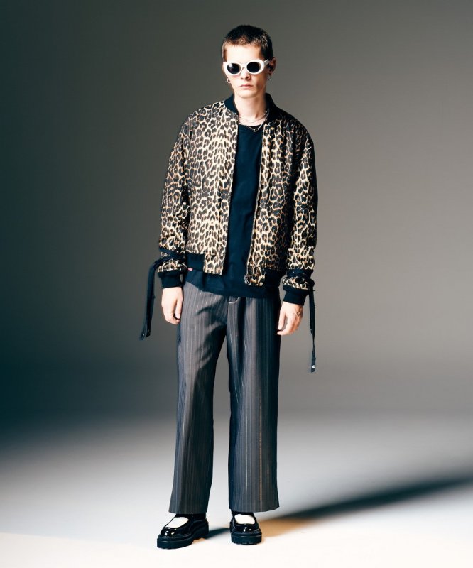 画像19: 【glamb 2026 Spring先行予約】glamb グラム / Denim Combination Slacks (2色展開) (19)