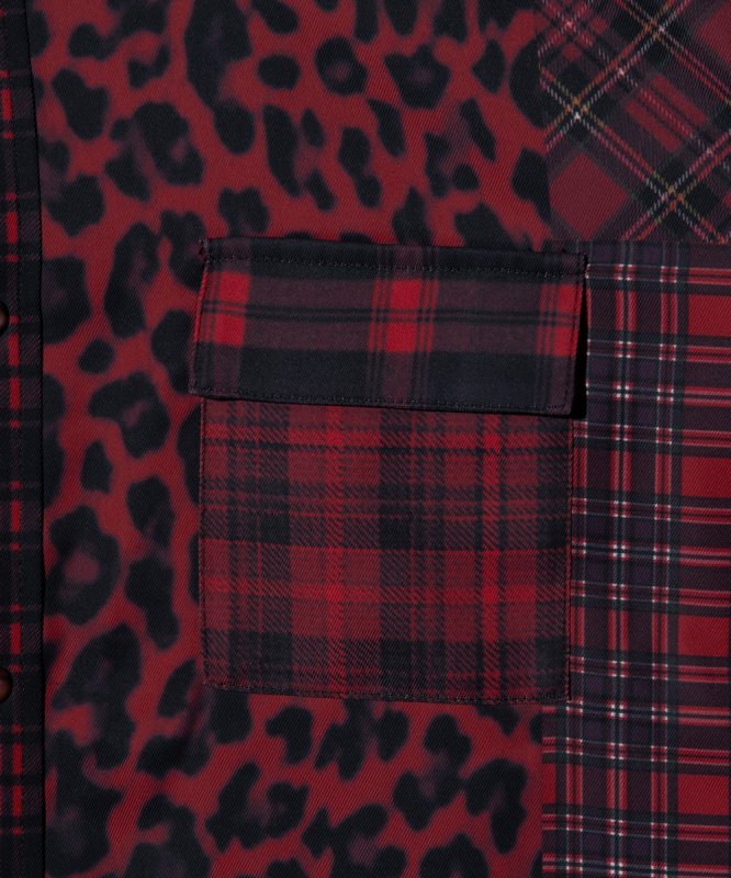 画像7: 【glamb 2026 Spring先行予約】glamb グラム / Patchwork Print Shirt (2色展開) (7)