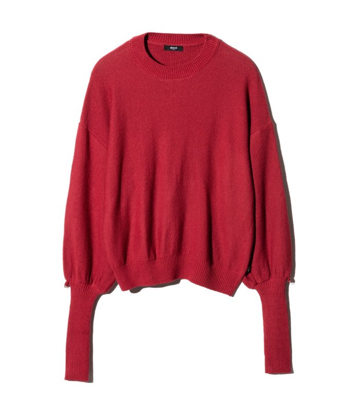 画像2: 【glamb 2026 Spring先行予約】glamb グラム / Blow Creed Knit (3色展開) (2)