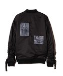 画像4: 【glamb 2026 Spring先行予約】glamb グラム / Blow Reversible Bomber Jacket (3色展開) (4)
