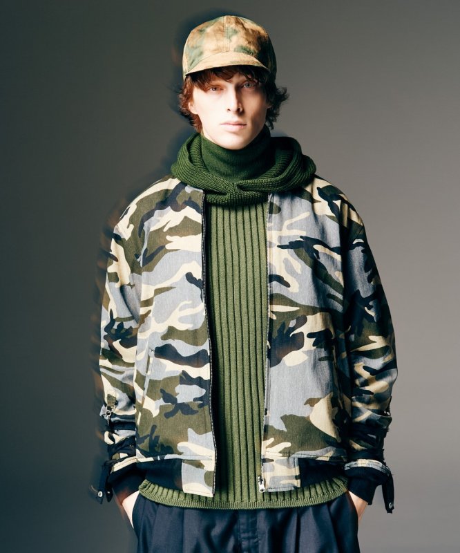 画像33: 【glamb 2026 Spring先行予約】glamb グラム / Blow Reversible Bomber Jacket (3色展開) (33)