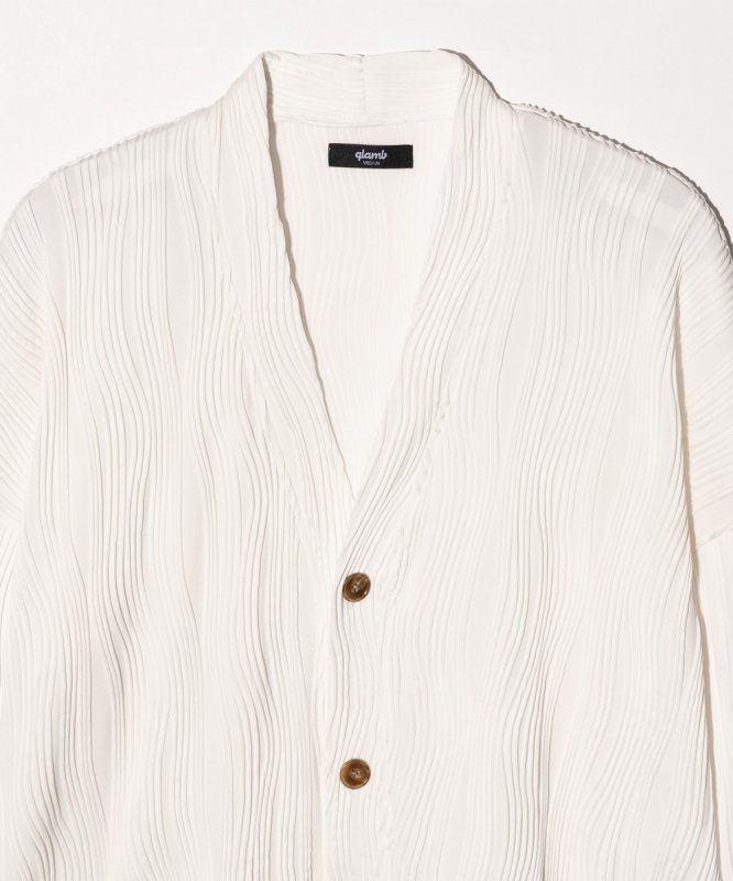 画像4: 【glamb 2026 Spring先行予約】glamb グラム / Willow Crepe Cardigan (2色展開) (4)