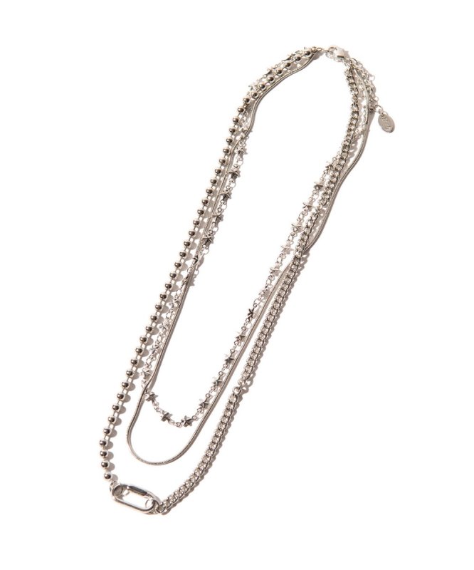 画像3: 【glamb 2026 Spring先行予約】glamb グラム / Triple Layer Necklace (2色展開) (3)