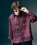 画像11: 【glamb 2026 Spring先行予約】glamb グラム / Patchwork Print Shirt (2色展開) (11)