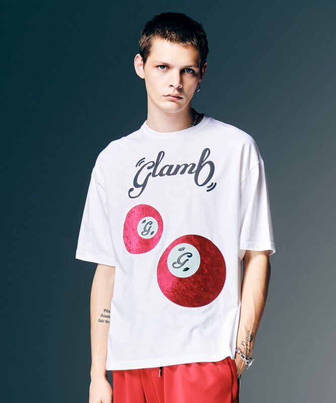 画像7: 【glamb 2026 Spring先行予約】glamb グラム / Eight Ball T-Shirt (2色展開) (7)