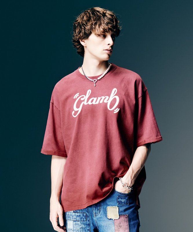画像5: 【glamb 2026 Spring先行予約】glamb グラム / Spin Logo Fade T-Shirt (3色展開) (5)