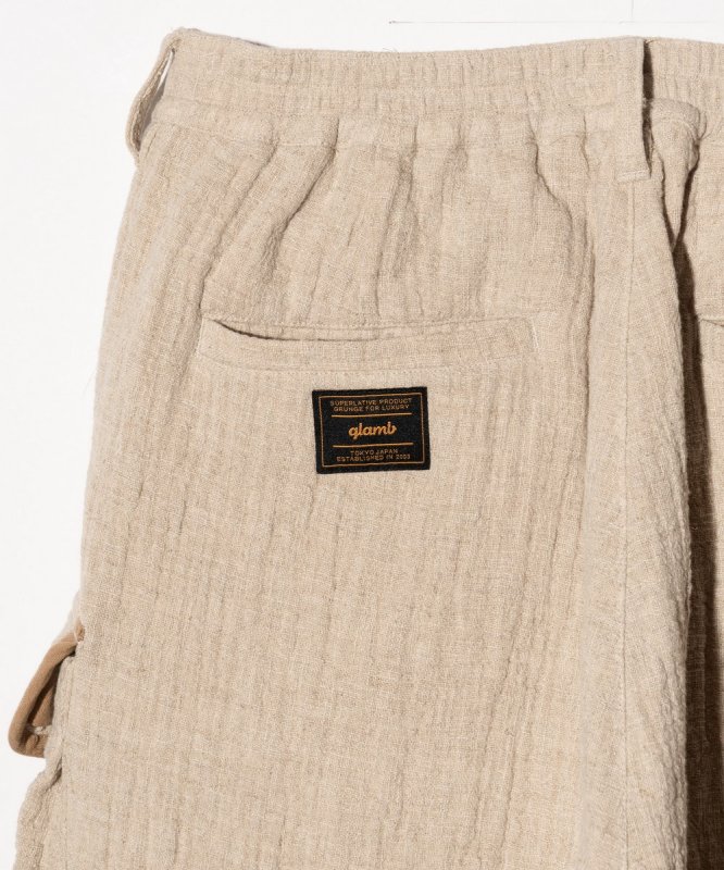 画像6: 【glamb 2026 Spring先行予約】glamb グラム / Linen Cargo Pants (2色展開) (6)
