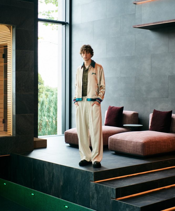 画像19: 【glamb 2026 Spring先行予約】glamb グラム / Fuzzy Check Shirt (2色展開) (19)