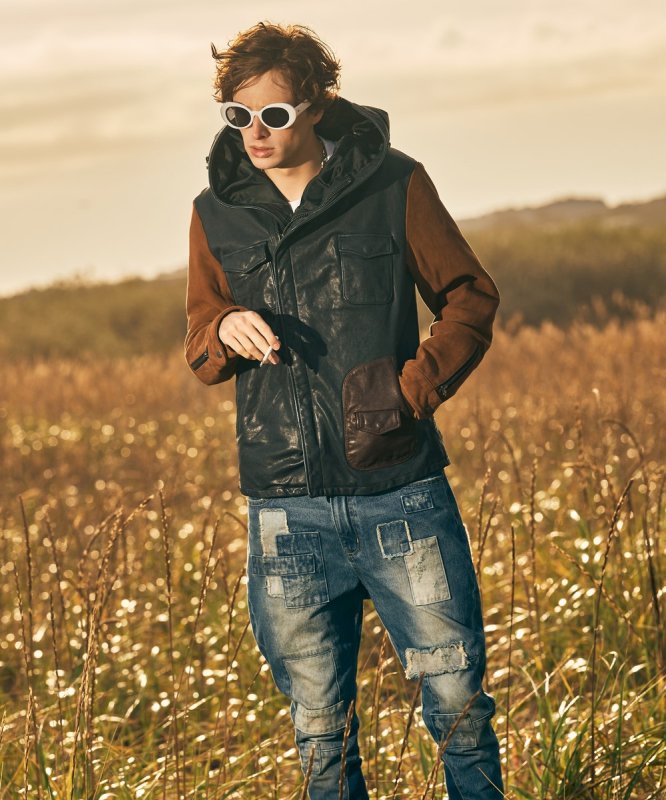 画像25: 【glamb 2026 Spring先行予約】glamb グラム / Carol Rosso Riders Jacket (2色展開) (25)