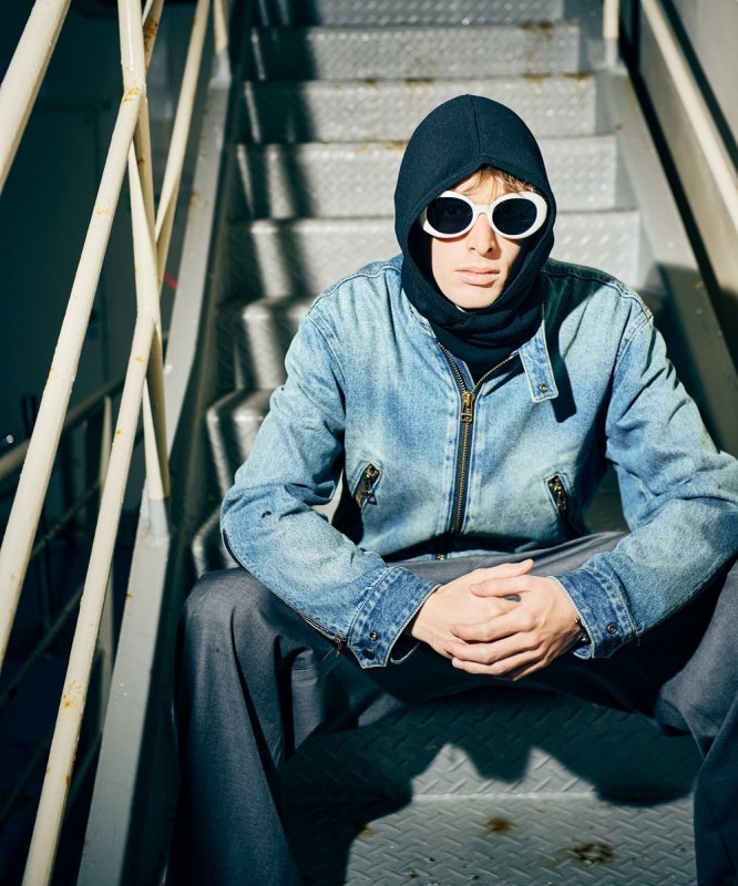 画像21: 【glamb 2026 Spring先行予約】glamb グラム / Denim Riders Jacket (2色展開) (21)