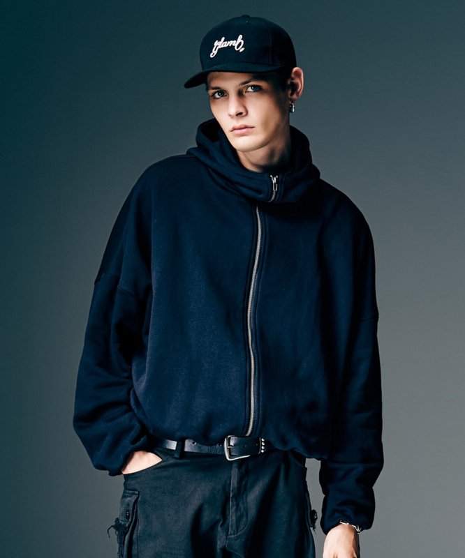 画像10: 【glamb 2026 Spring先行予約】glamb グラム / Balloon Zip Up Hoodie (3色展開) (10)