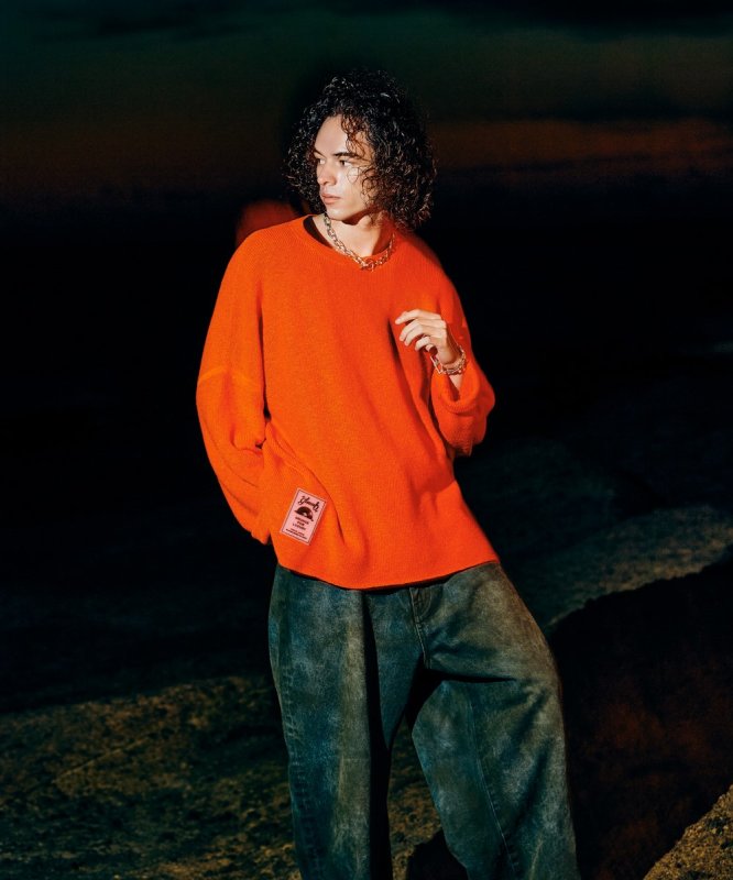 画像24: 【glamb 2026 Spring先行予約】glamb グラム / Rubber Tag Knit (4色展開) (24)