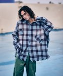画像15: 【glamb 2026 Spring先行予約】glamb グラム / 4XL Flannel Shirt (2色展開) (15)