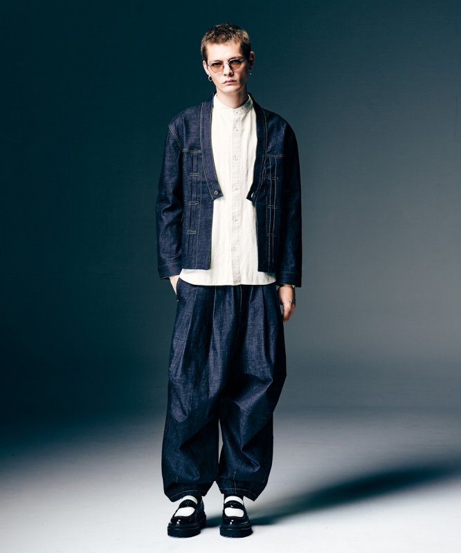 画像20: 【glamb 2026 Spring先行予約】glamb グラム / Crossover Tuck Pants (2色展開) (20)