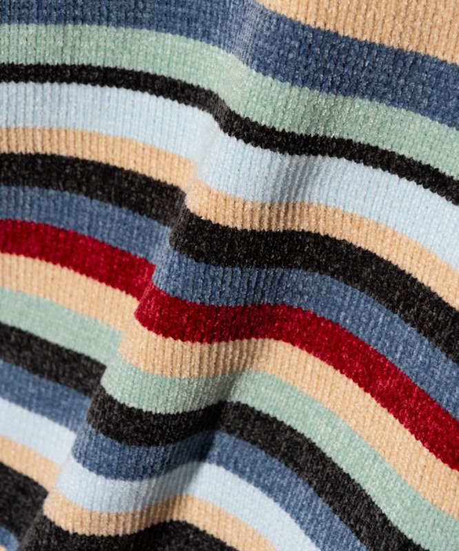 画像4: 【glamb 2026 Spring先行予約】glamb グラム / Mid Century Border Knit (1色展開) (4)