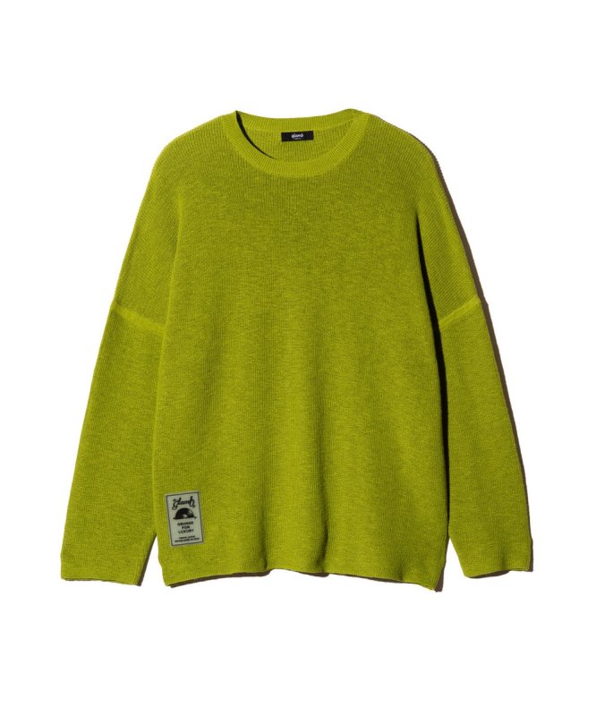 画像4: 【glamb 2026 Spring先行予約】glamb グラム / Rubber Tag Knit (4色展開) (4)