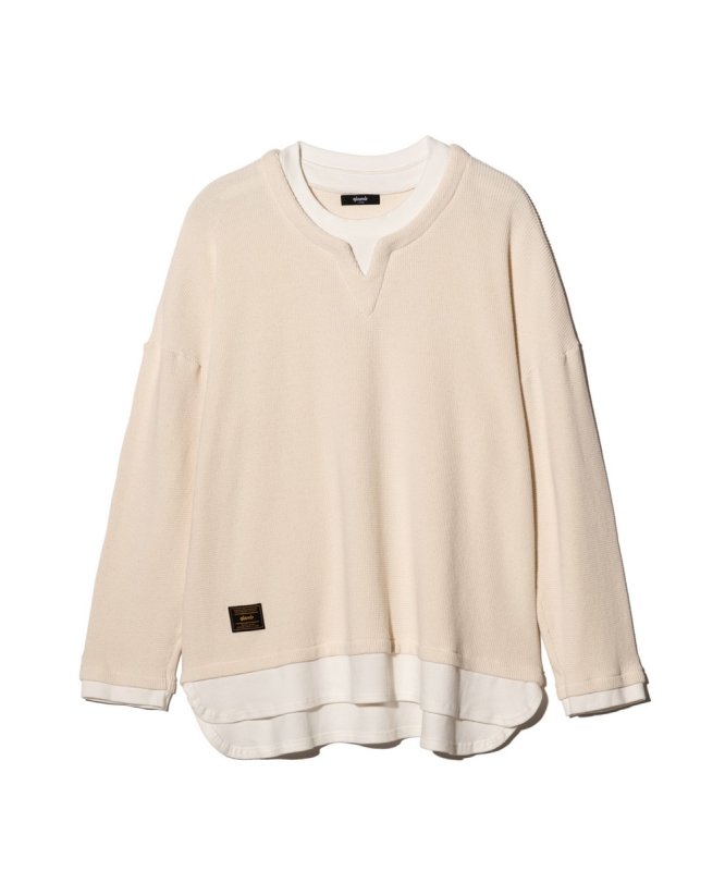 画像2: 【glamb 2026 Spring先行予約】glamb グラム / Layered Skipper Cutsew (3色展開) (2)