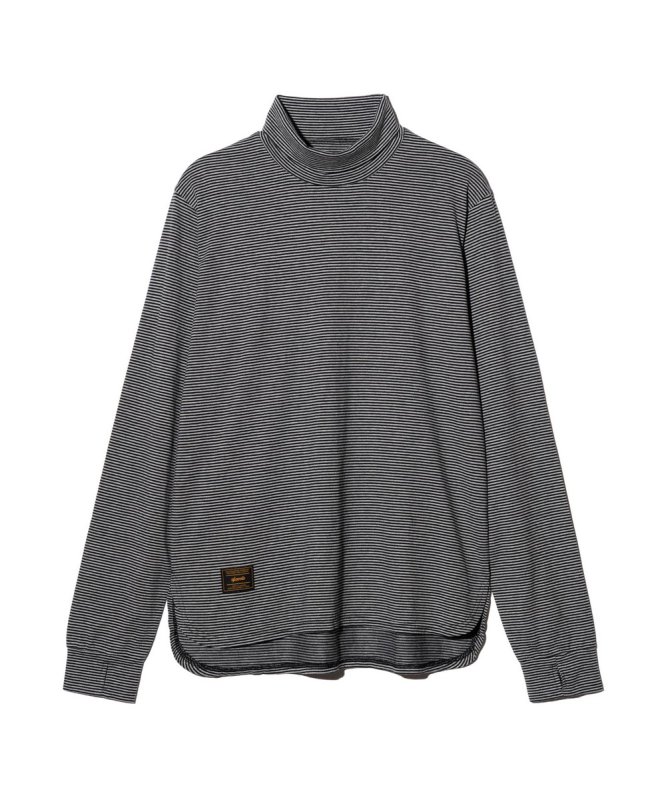 画像2: 【glamb 2026 Spring先行予約】glamb グラム / Deformed Turtleneck Cutsew (3色展開) (2)