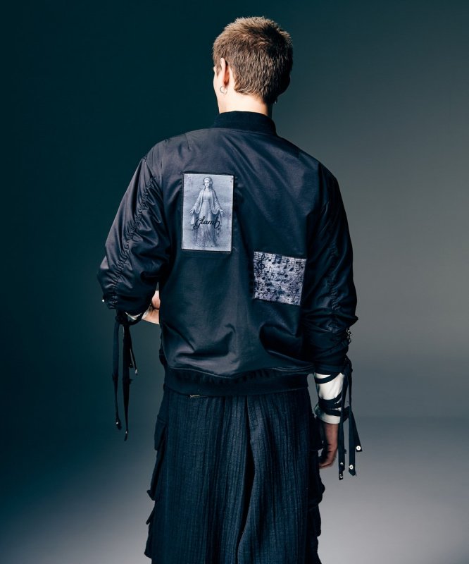 画像26: 【glamb 2026 Spring先行予約】glamb グラム / Blow Reversible Bomber Jacket (3色展開) (26)