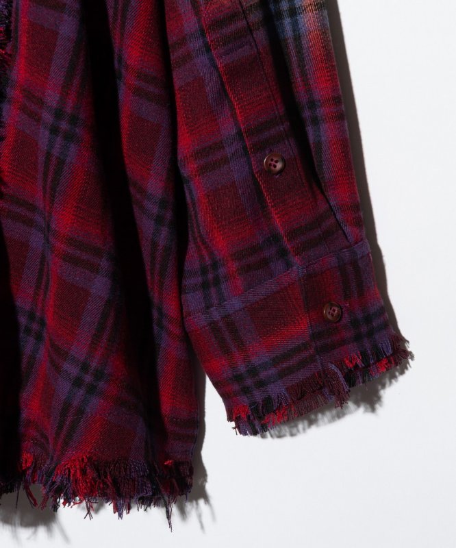 画像8: 【glamb 2026 Spring先行予約】glamb グラム / 4XL Flannel Shirt (2色展開) (8)