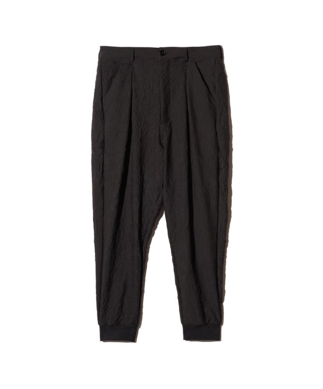 画像2: 【glamb 2026 Spring先行予約】glamb グラム / Crinkle Sarrouel Pants (2色展開) (2)