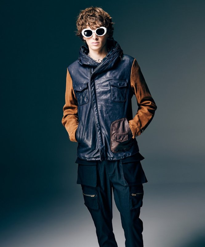 画像12: 【glamb 2026 Spring先行予約】glamb グラム / Carol Rosso Riders Jacket (2色展開) (12)