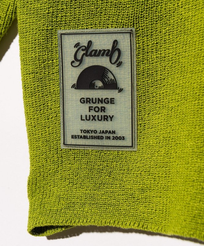 画像8: 【glamb 2026 Spring先行予約】glamb グラム / Rubber Tag Knit (4色展開) (8)