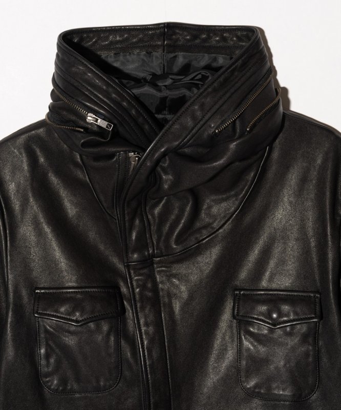 画像6: 【glamb 2026 Spring先行予約】glamb グラム / Carol Rosso Riders Jacket (2色展開) (6)