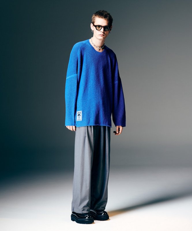 画像21: 【glamb 2026 Spring先行予約】glamb グラム / Rubber Tag Knit (4色展開) (21)