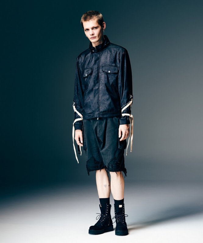 画像14: 【glamb 2026 Spring先行予約】glamb グラム / Blow Bondage Jacket (2色展開) (14)