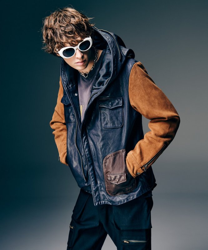 画像10: 【glamb 2026 Spring先行予約】glamb グラム / Carol Rosso Riders Jacket (2色展開) (10)