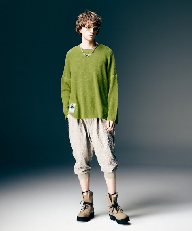 画像20: 【glamb 2026 Spring先行予約】glamb グラム / Rubber Tag Knit (4色展開) (20)