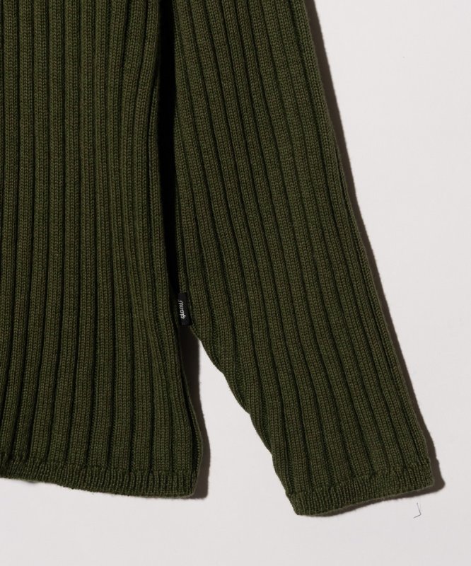 画像5: 【glamb 2026 Spring先行予約】glamb グラム / Stripe Rib Knit Hoodie (2色展開) (5)