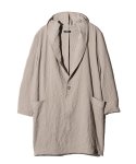 画像2: 【glamb 2026 Spring先行予約】glamb グラム / Crinkle Shawl Collar Coat (2色展開) (2)