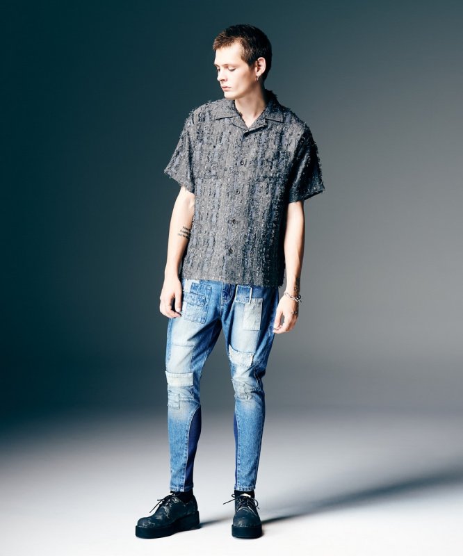 画像16: 【glamb 2026 Spring先行予約】glamb グラム / Fuzzy Check Shirt (2色展開) (16)