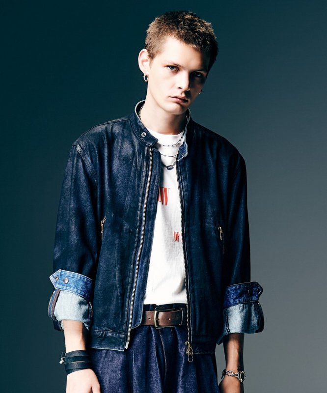 画像8: 【glamb 2026 Spring先行予約】glamb グラム / Denim Riders Jacket (2色展開) (8)