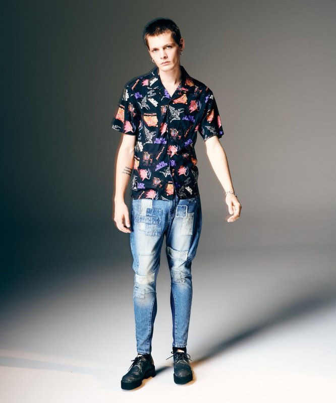 画像27: 【glamb 2026 Spring先行予約】glamb グラム / Unplugged Poly Denim (3色展開) (27)