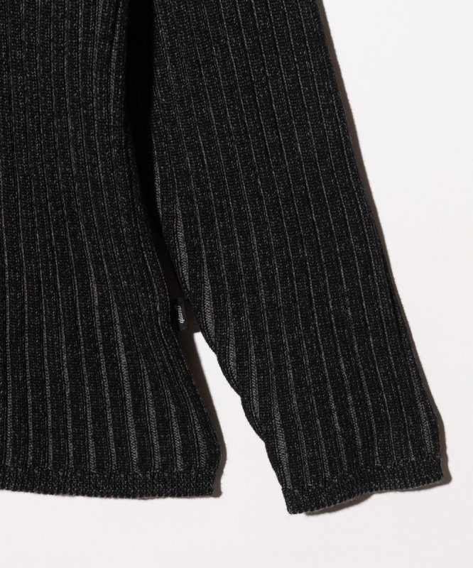 画像8: 【glamb 2026 Spring先行予約】glamb グラム / Stripe Rib Knit Hoodie (2色展開) (8)