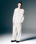 画像16: 【glamb 2026 Spring先行予約】glamb グラム / Stripe Jacquard Linen Pants (3色展開) (16)