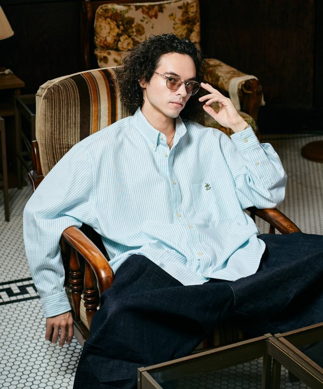 画像25: 【glamb 2026 Spring先行予約】glamb グラム / Forbidden Apple Oxford Shirt (3色展開) (25)