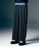 画像9: 【glamb 2026 Spring先行予約】glamb グラム / Denim Combination Slacks (2色展開) (9)