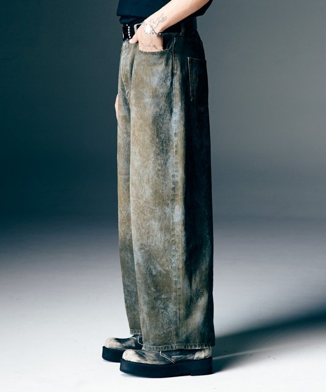 画像9: 【glamb 2026 Spring先行予約】glamb グラム / Whole Dirt Denim (1色展開) (9)