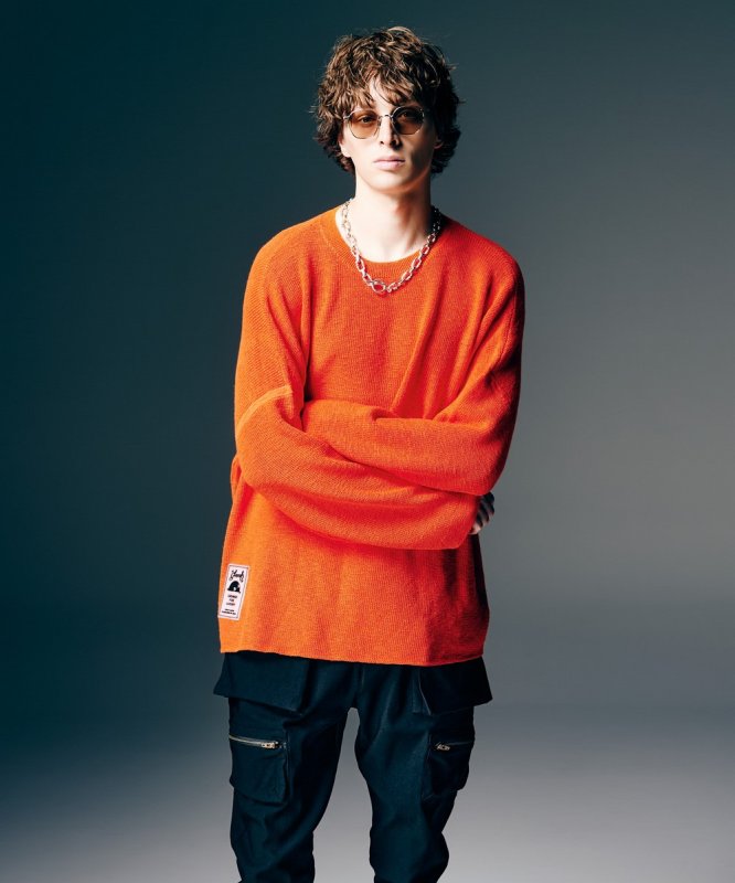 画像14: 【glamb 2026 Spring先行予約】glamb グラム / Rubber Tag Knit (4色展開) (14)