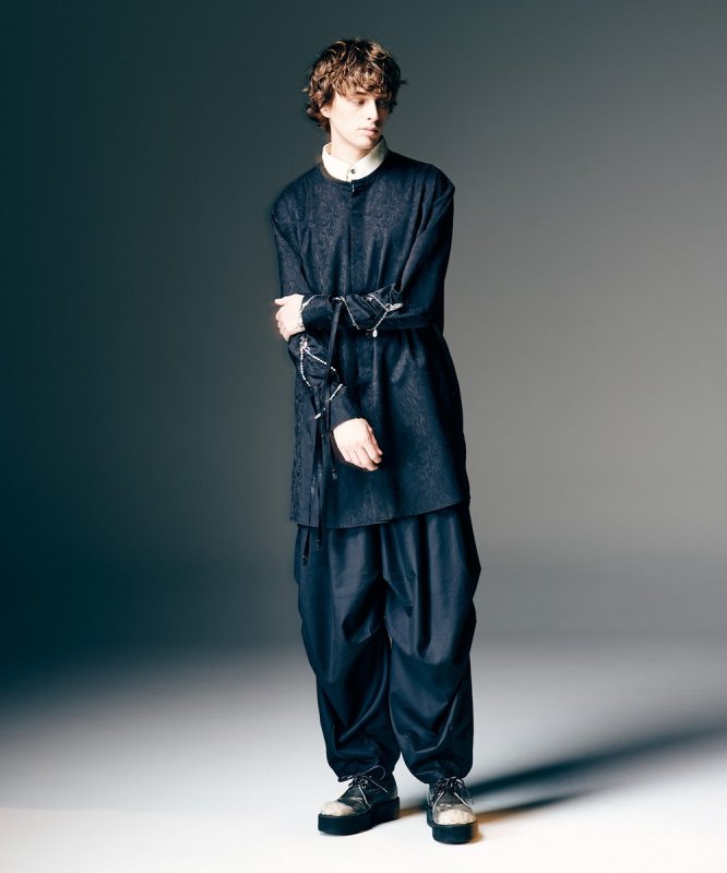 画像25: 【glamb 2026 Spring先行予約】glamb グラム / Crossover Tuck Pants (2色展開) (25)