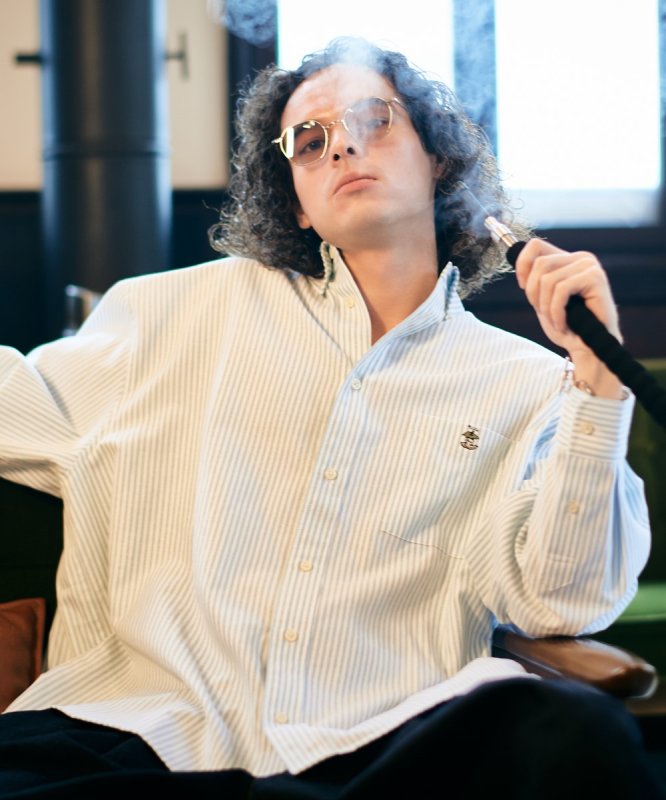 画像26: 【glamb 2026 Spring先行予約】glamb グラム / Forbidden Apple Oxford Shirt (3色展開) (26)