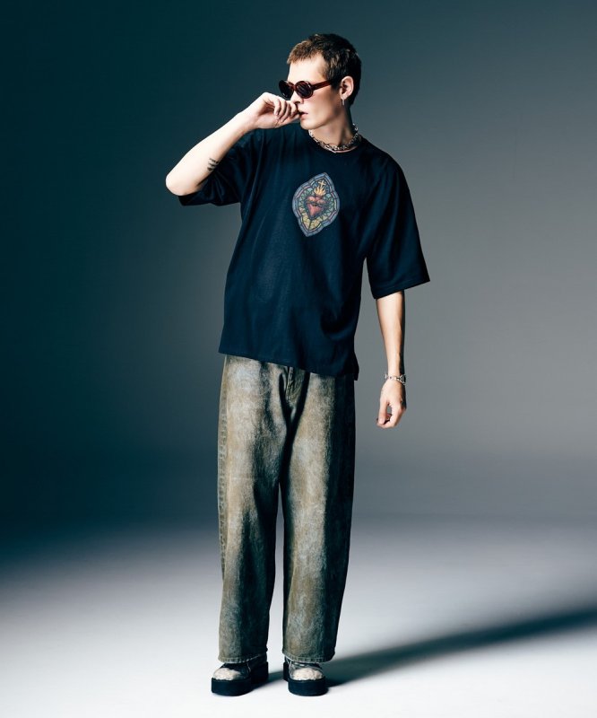 画像11: 【glamb 2026 Spring先行予約】glamb グラム / Stained Glass T-Shirt II (3色展開) (11)