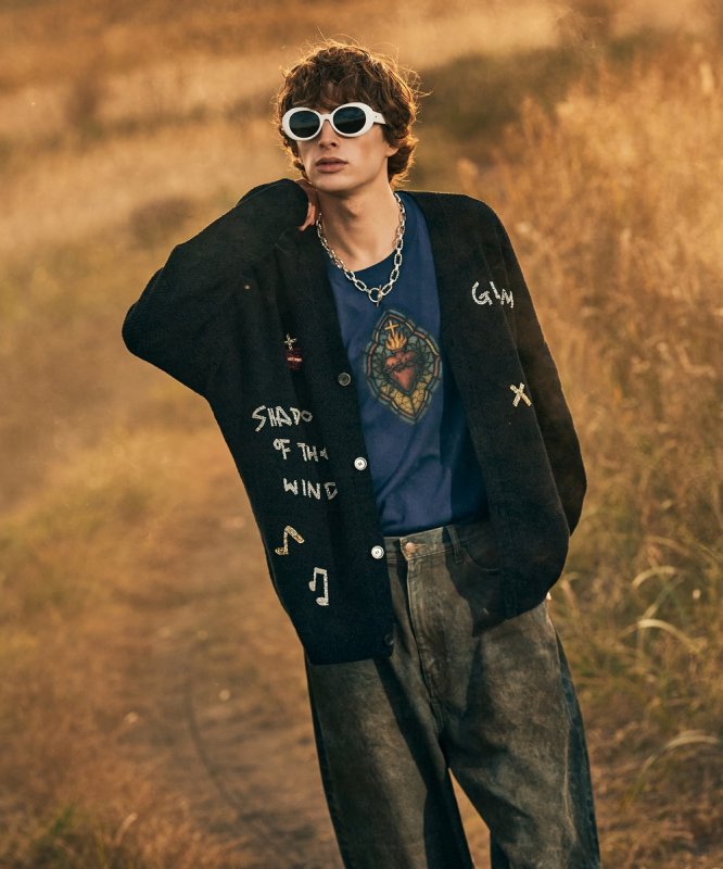 画像21: 【glamb 2026 Spring先行予約】glamb グラム / Stained Glass T-Shirt II (3色展開) (21)