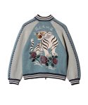 画像4: 【glamb 2026 Spring先行予約】glamb グラム / White Tiger Knit Ska Jumper (3色展開) (4)